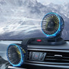 ❄️ Ventilador Doble Para Auto 🍃